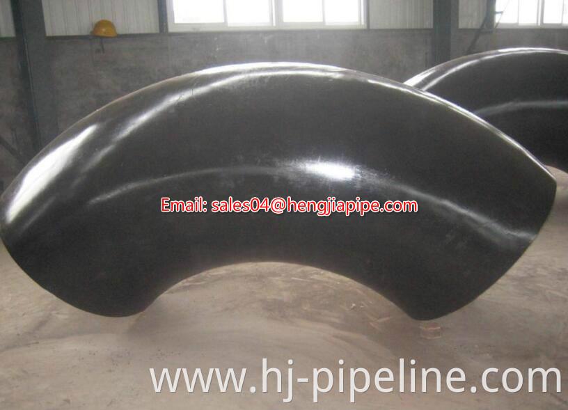 LR seamless pipe elbow